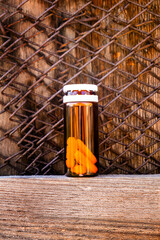 Pills in Phial closeup