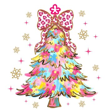 Christmas tree Sublimation file 