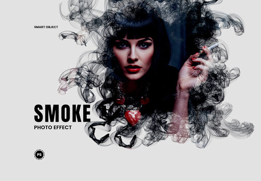 Smoky Dispersion Photo Effect Template
