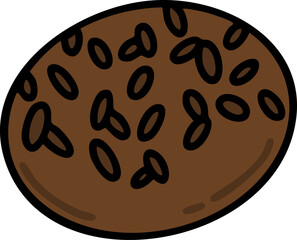 traditional brazil sweet chocolate brigadeiro