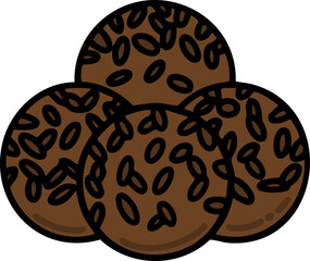 traditional brazilian brigadeiro dessert treat