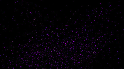 Blurred fire embers sparks on black background . Texture isolated overlays. Concept of particles, sparkles, light and flame.