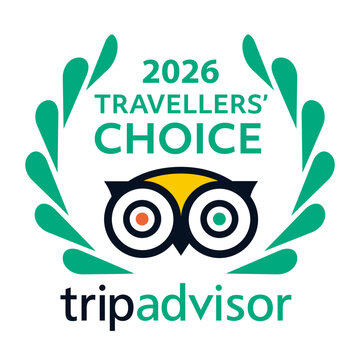 2026 Travellers Choice Tripadvisor logo icon vector - popular service with rating of hotels and attractions for travel.