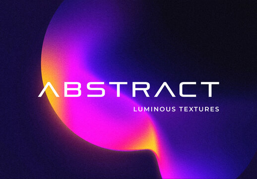 Abstract Luminous Textures