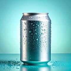 photorealistic soda can
