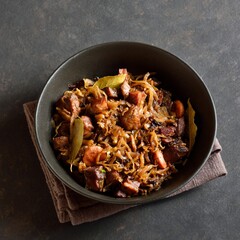 Traditional polish Bigos