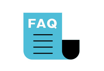 シンプルなFAQアイコン｜Minimal FAQ Ico