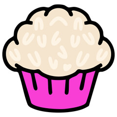 traditonal brazilian coconut truffle dessert