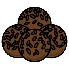 traditional brazilian brigadeiro dessert treat