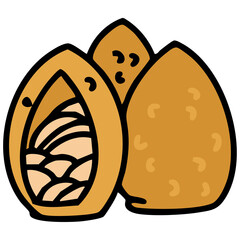 a few traditional brazilian coxinha