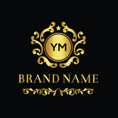 Creative lettermark logo design concept