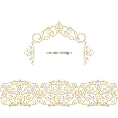 Vector set frames for design template. Floral borders. Ornate decor for save the date, birthday, greeting card, wedding invitation, leaflet, poster, certificate, thank you message.