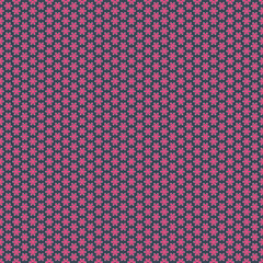 Seamless White Floral and Botanical Pattern on Magenta Background – Playful Decorative Design for Textiles and Wallpaper