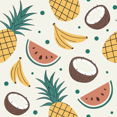 Kids element pattern for print use