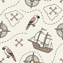 Kids element pattern for print use