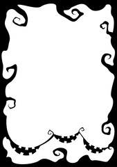 Frame with Terrifying Smiles