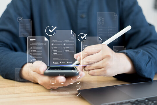 Certificate approval process ensures quality through structured document review, validation, and compliance checks within automated workflow systems for business integrity