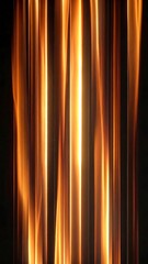 Abstract flames in vertical stripes