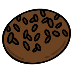 traditional brazil sweet chocolate brigadeiro