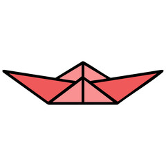 japanese folded paper origami shapes