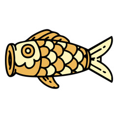 japanese koi carp paper flag
