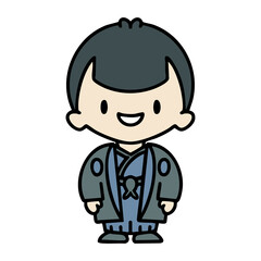 japanese man wearing traditional clothing