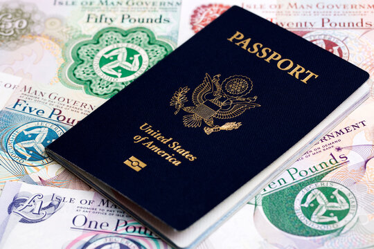 American Passport on Manx money