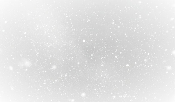 Soft matte snow overlay with falling flakes wide angle transparent texture perfect for digital artwork and compositions