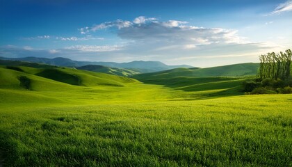 Green Grass Landscape