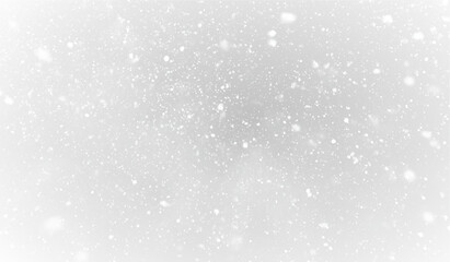 Matte falling snow overlay with white flakes wide angle transparent effect ideal for digital compositions and holiday art