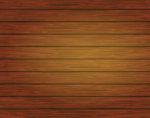 Obraz premium Horizontal Reddish-Brown Wooden Plank Texture with Warm Gradient Lighting for Backgrounds and Design Projects