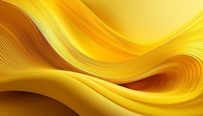vibrant abstract yellow wave background featuring soft gradient curves and flowing lines ideal for modern digital design projects minimalist artistic backdrops and bright creative visual concepts