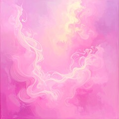 Abstract pastel cloudscape