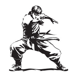 vector illustration of a dancing man