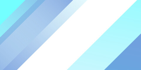 Fototapeta premium Abstract geometric blue banner design background. Eps10