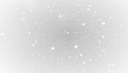 Dark night PNG with snowstorm effect. Snow texture