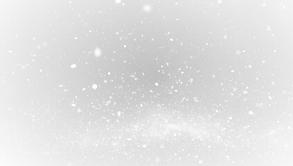 Dark night PNG with snowstorm effect. Snow texture