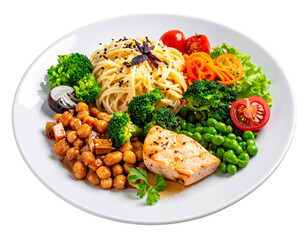 chicken and vegetable salad