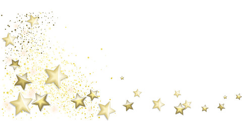 Golden decorative design element