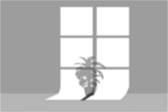 Dark abstract shadow silhouette of a human figure on a grid texture