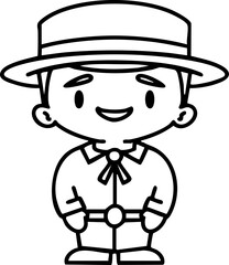 brazil man in traditional clothing