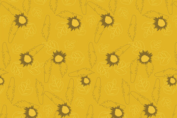 Warmth with a rustic farmhouse feel Thanksgiving, Autumn harvest Seamless Patterns For Fabric, table linens, greeting cards, scrapbook paper, wall art