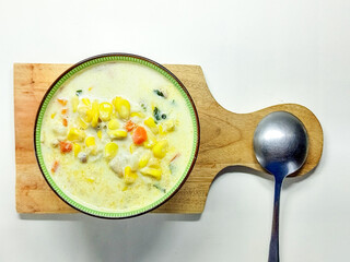 Creamy Corn Chowder A Bowl of Comforting Homemade Soup