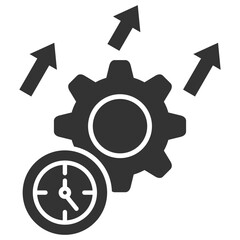 Performance Glyph Icon
