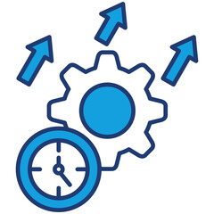 Performance Blue Icon