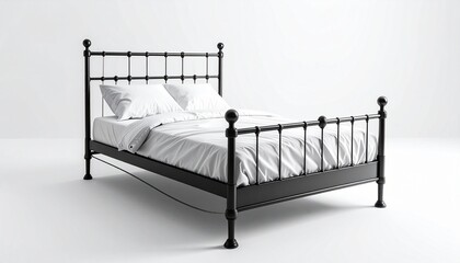 bed in a bedroom