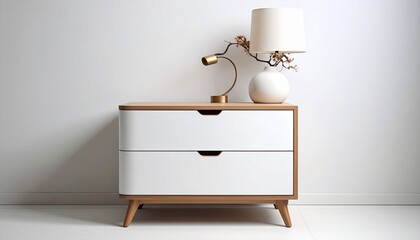 white wooden cabinet