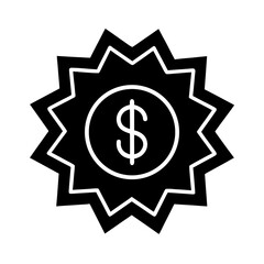 price cut icon vector art illustration.