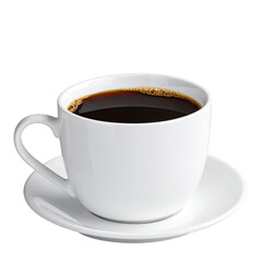 Obraz premium coffee cup on transparent background png file