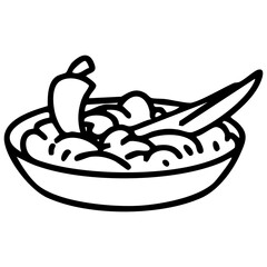 brazil canjica with chili and cinnamon